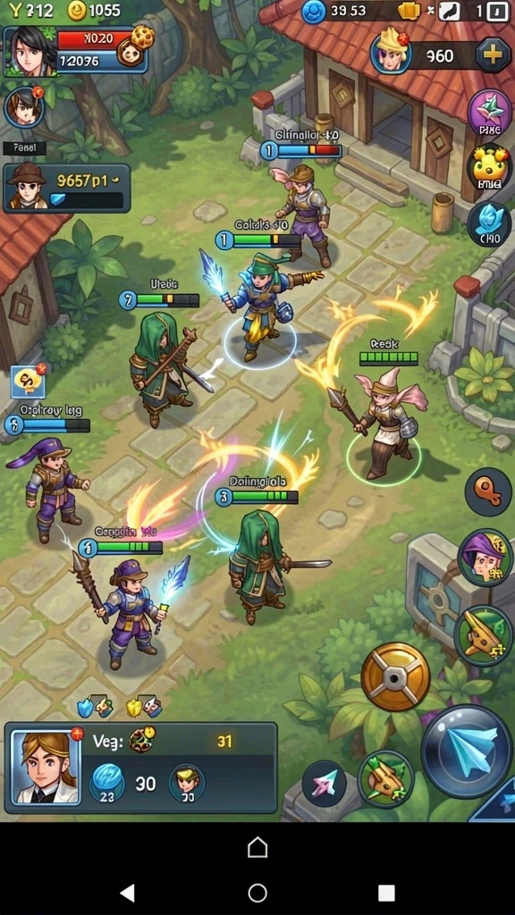 55rt - Tangkapan layar dari mode multiplayer yang seru.