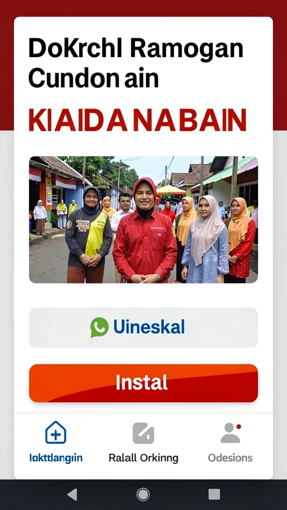 dkk - Tampilan antarmuka pengguna yang menarik.