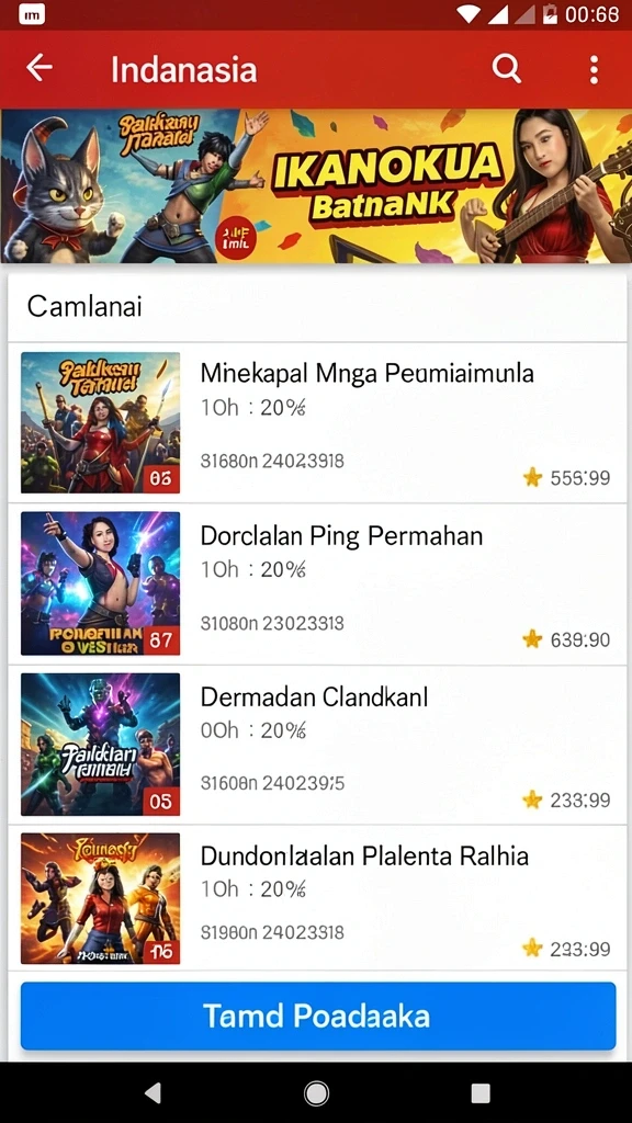 galaxy77 - Screenshot menunjukkan karakter utama menjelajahi planet baru.
