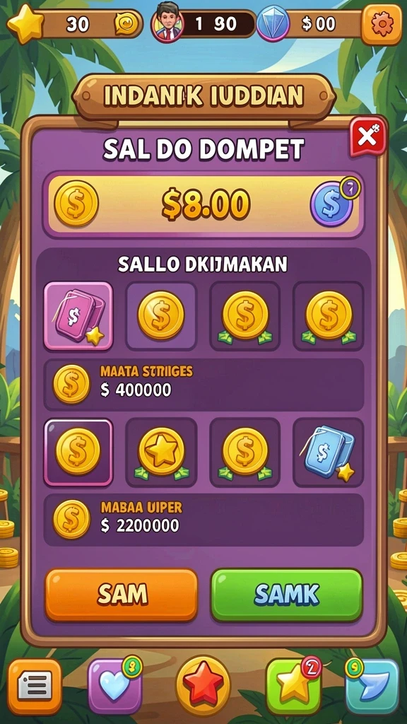 surgaplay - Tangkapan layar menampilkan grafik yang memukau dan interaktif.